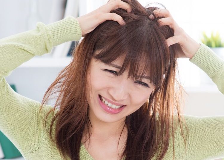 model hair scalp care shampoo ketombe