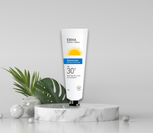 Rekomendasi sunscreen berjemur - ERHA Perfect Shield Sunscreen Normal to Dry Skin SPF 30/PA++