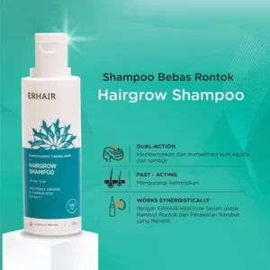 Shampoo Tepat penyebab rambut rontok