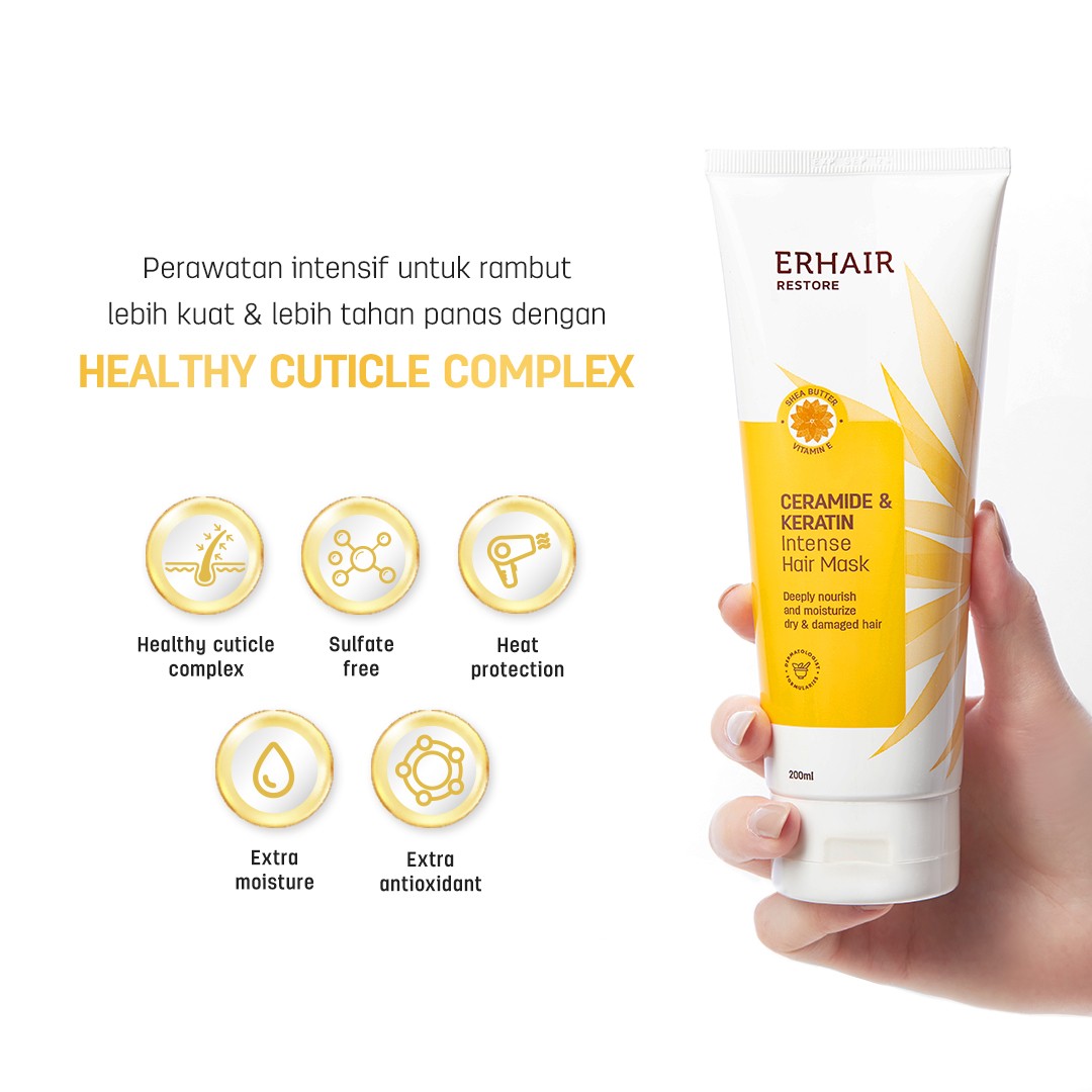 Masker Rmabut Susahnya Punya Rambut Frizzy. Tips Pilih Masker Rambut Sesuai Kebutuhan ...
