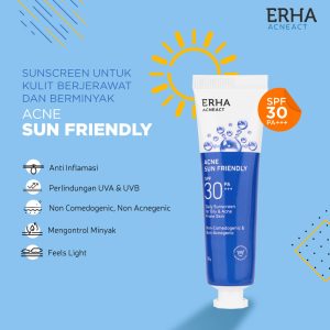 sunscreen jerawat acne sun friendly