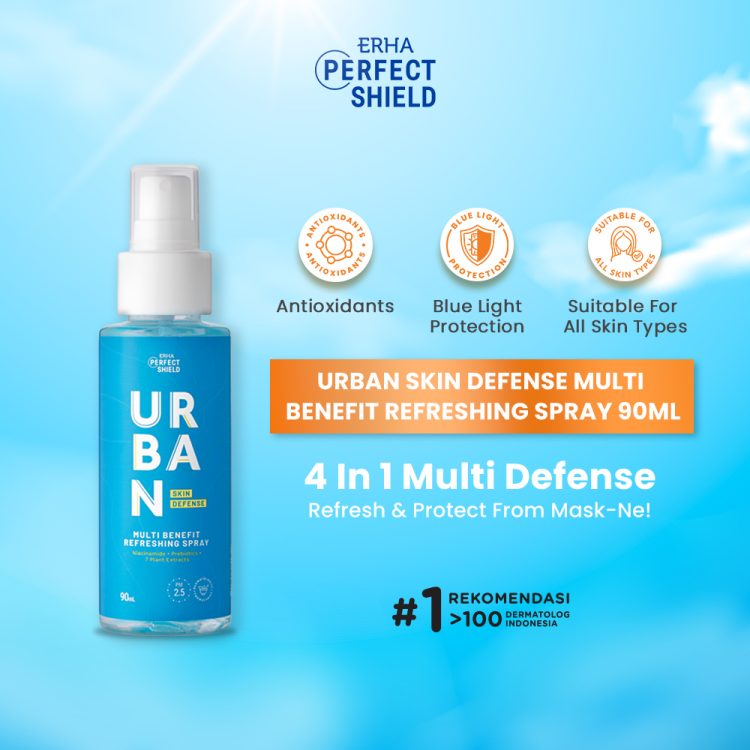 Super Efektif, Berikut 4 Kegunaan Face Mist Urban Skin Defense! ERHASTORY