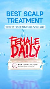 Eksfoliasi Kulit Kepala dengan Best Scalp Treatment Female Daily Awards! Kenalan yuk Sama Scalp Exfoliating Gel yang Jadi Favorit Semua Orang!