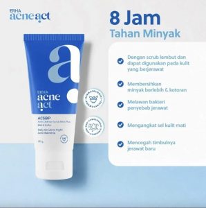 facial wash cowok suka naik motor