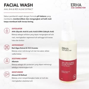 age corrector facial wash