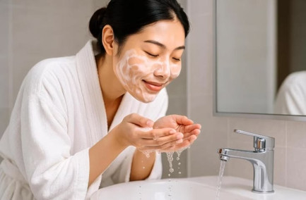Cuci Muka Sampai Kesat Biar Jerawat Cepat Hilang, Apakah Benar-Benar Perlu?